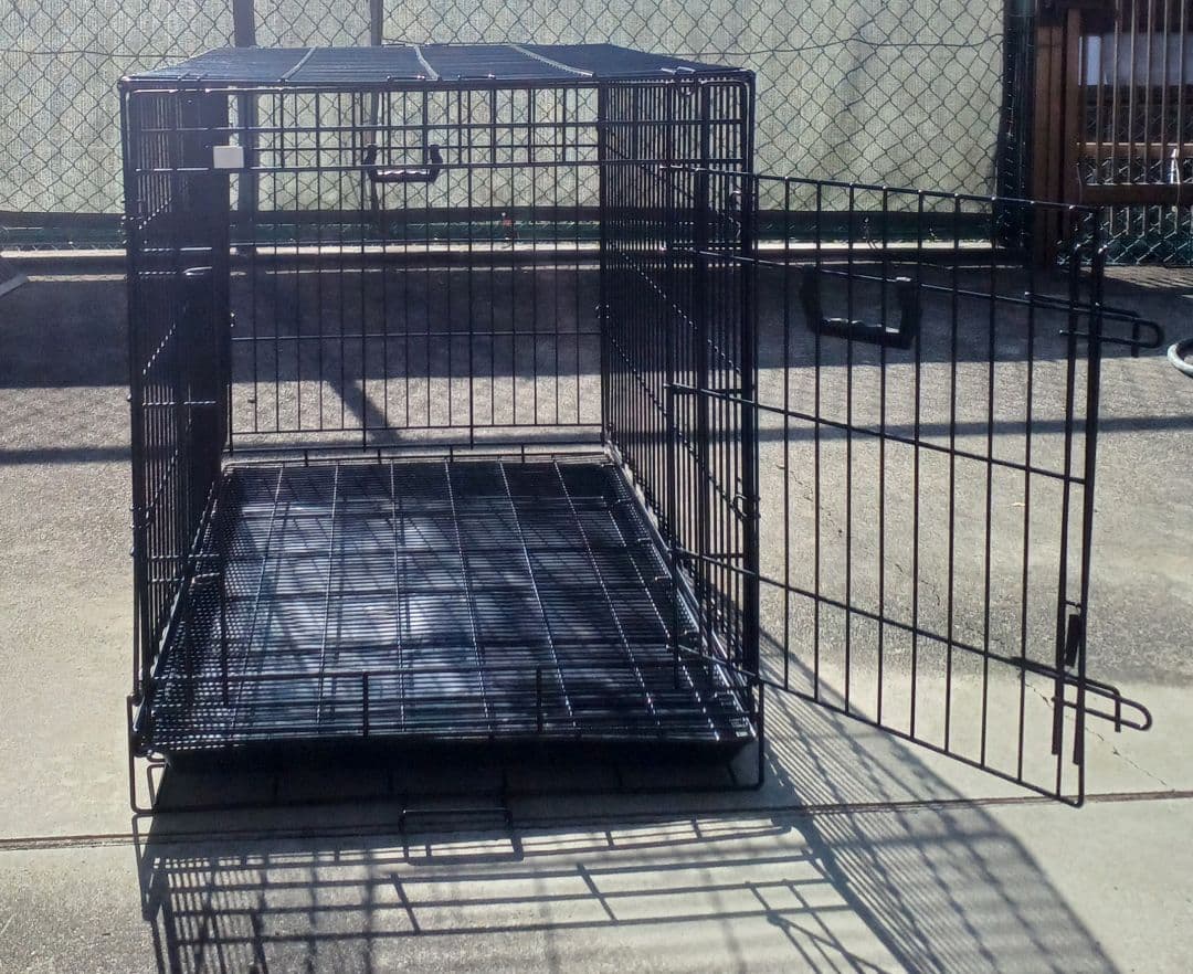 『みみみ』中型犬・大型犬用折りたたみ金属ケージ