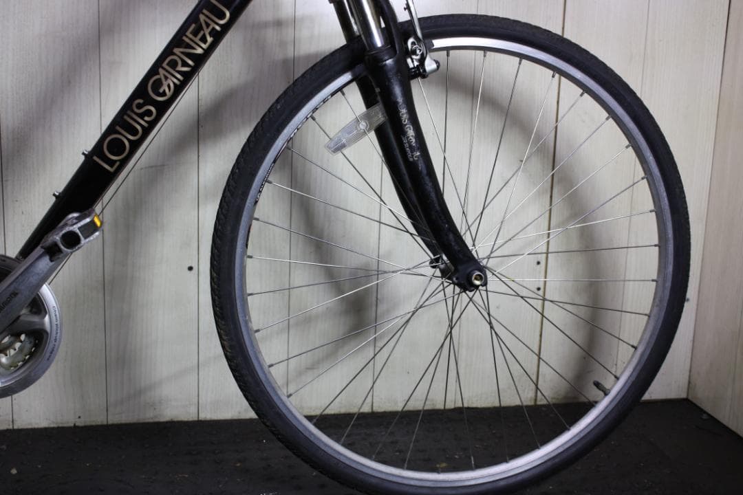 ルイガノ LGS-TR1 700C アルミ シマノ24速 470mm BLACK