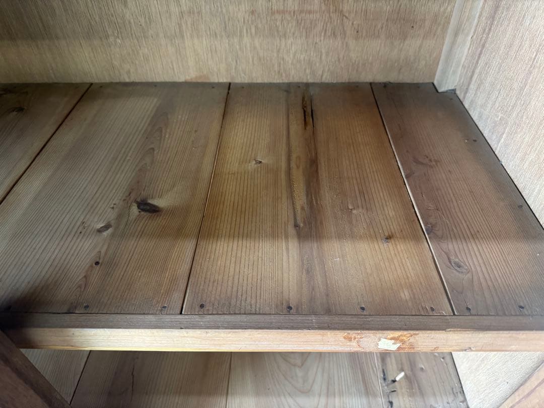 昭和レトロ 二段商品棚 ショーケース 引き取り限定