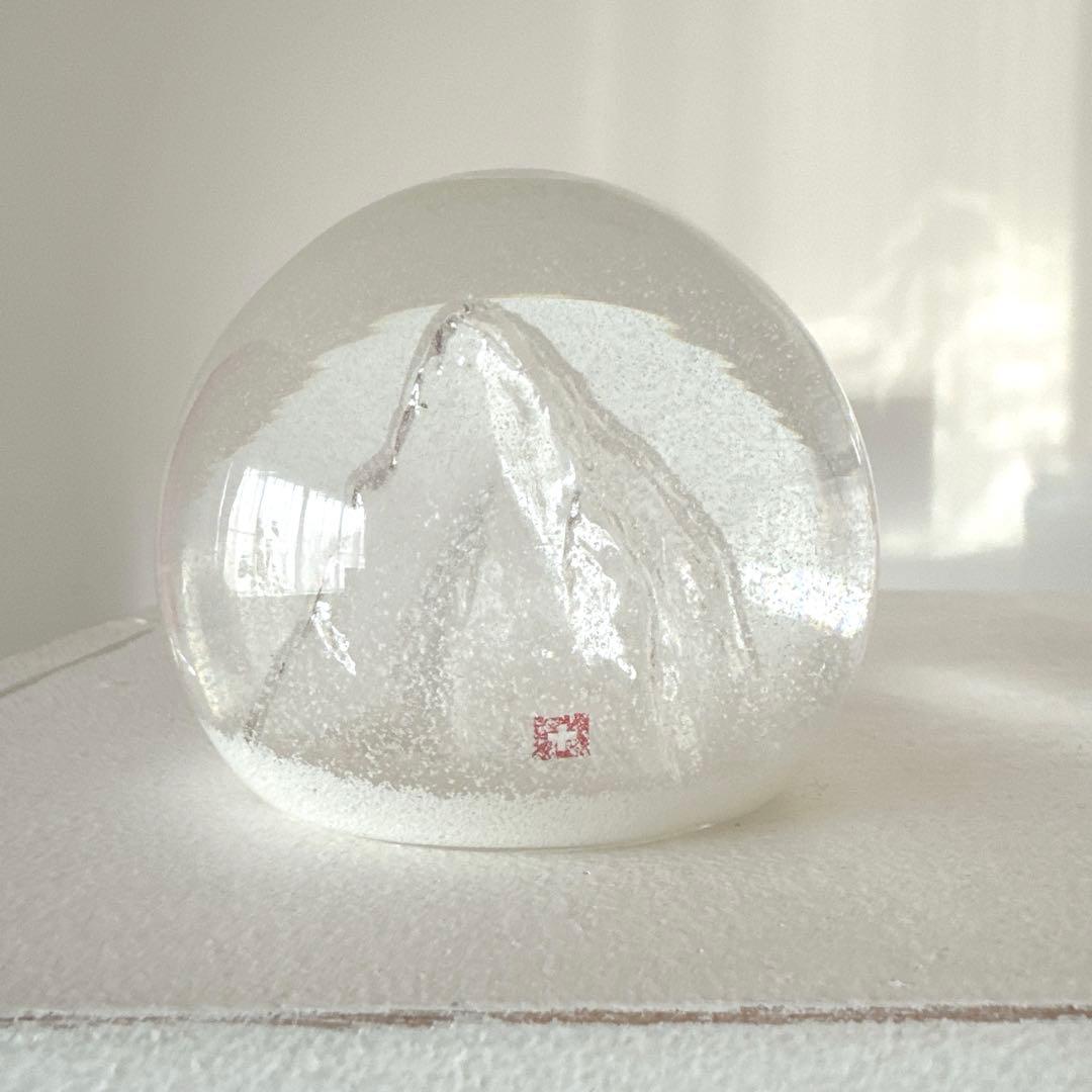 スイス　GLAS&LICHT スノードーム　グラスウントリヒト　マッターホルン