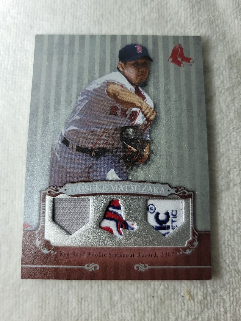 松坂大輔⭐1/1 TOPPS 2009 3CCR-69 １枚限定