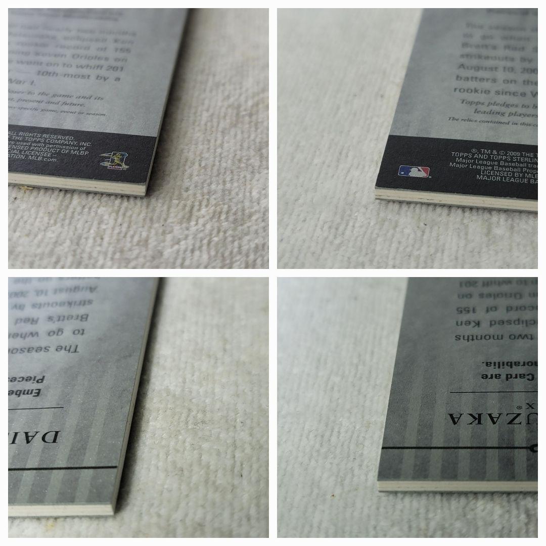 松坂大輔⭐1/1 TOPPS 2009 3CCR-69 １枚限定