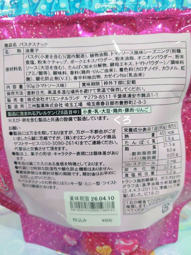 専用❤ディズニー♡パルパルーザ❤ミニー ファンダーランド❤お菓子♡新作♡6点