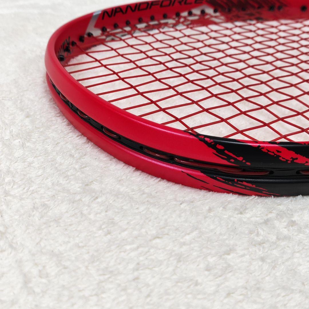 ⭐️極美品⭐️YONEX ナノフォース 8V レブ フレイムレッド