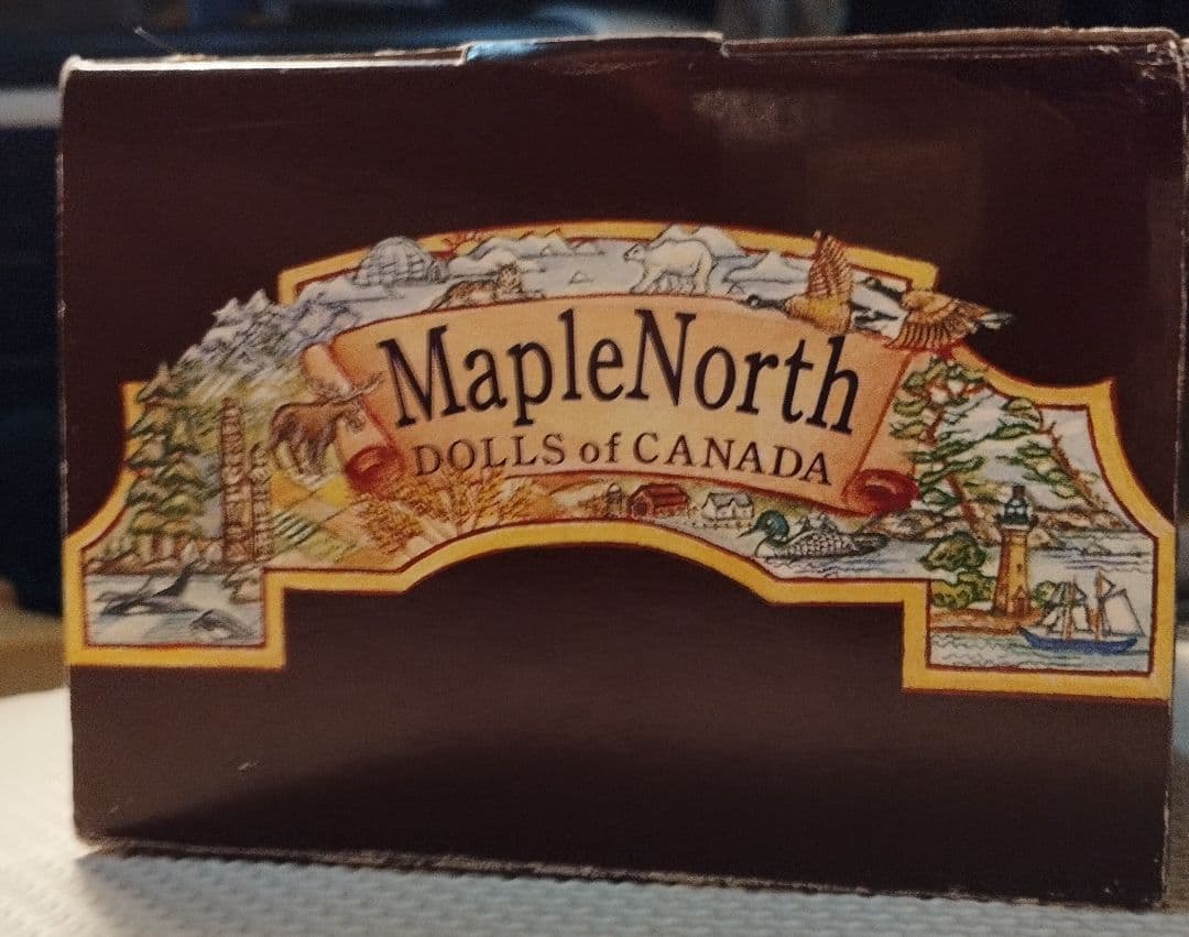 カナダ イヌイット人形 民族衣装 母子 アンティーク 3,000体限定生産