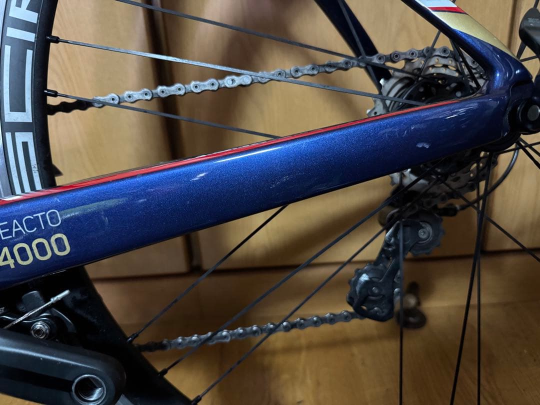 MERIDA REACTO4000 リムブレーキ最終系