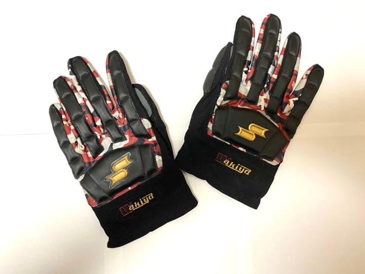 【送料無料】元読売ジャイアンツ 脇谷亮太選手の走塁用手袋　即日発送　値下げ可