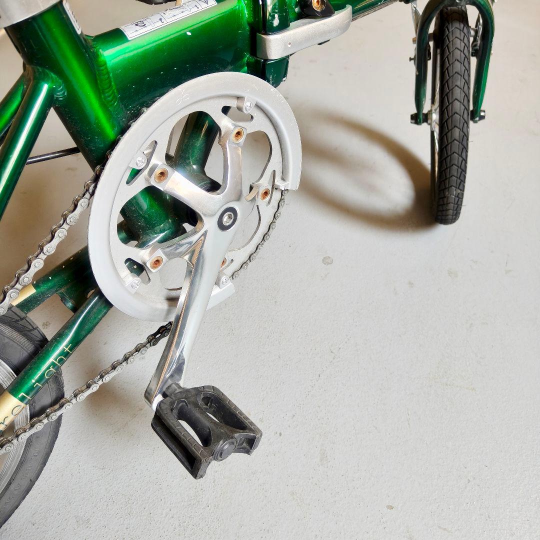 【14インチ】ミニベロ8kg折りたたみ自転車CAPTAINSTAG(鍵ライト付)