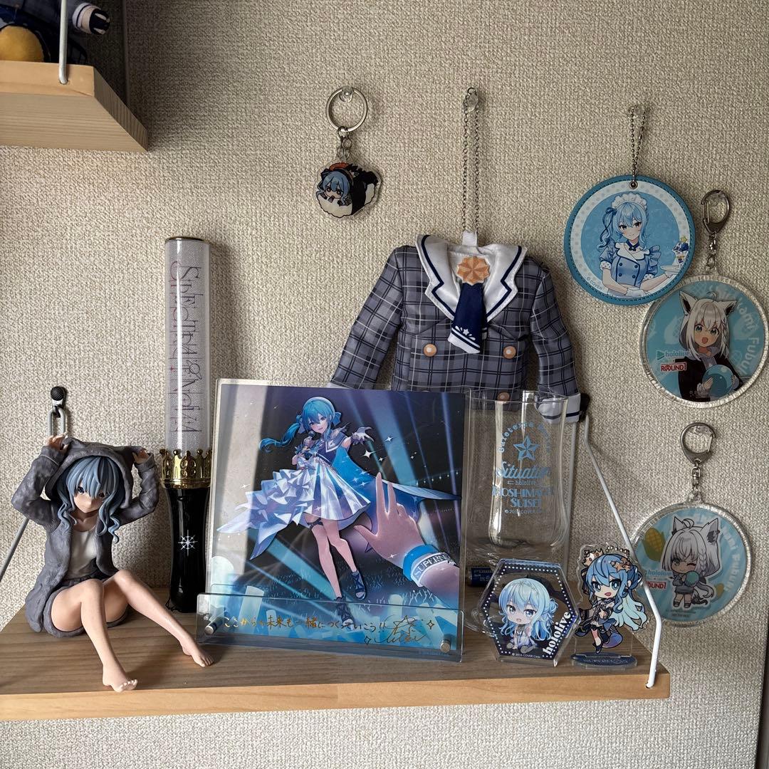 星街すいせいグッズセット！！Vtuber推し降りるので売ります！