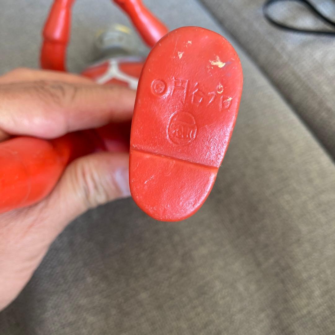 セブン　ソフビ　昭和当時　ウルトラマン　マルサン？ブルマァク？特撮　当時物