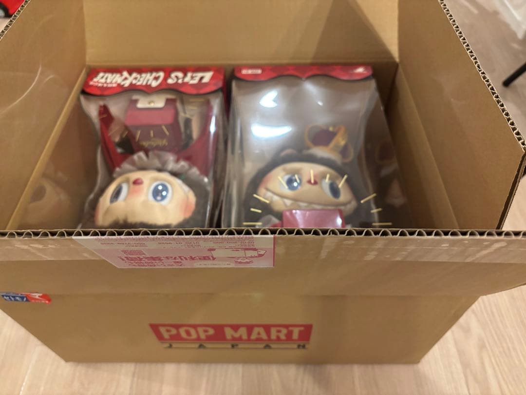 2個　THE MONSTERS Let's Checkmate ぬいぐるみ