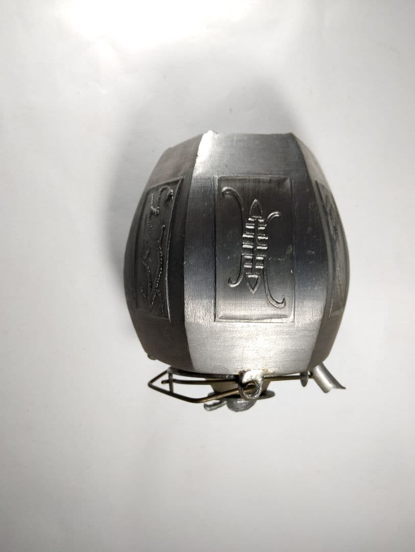 六角形金属製茶釜