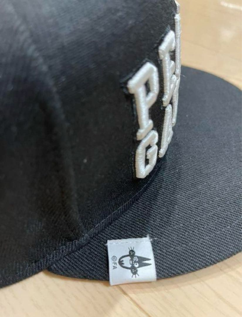 激レア/廃番【ニャロメ×パーリーゲイツ】30周年限定コラボ キャップ白×黒