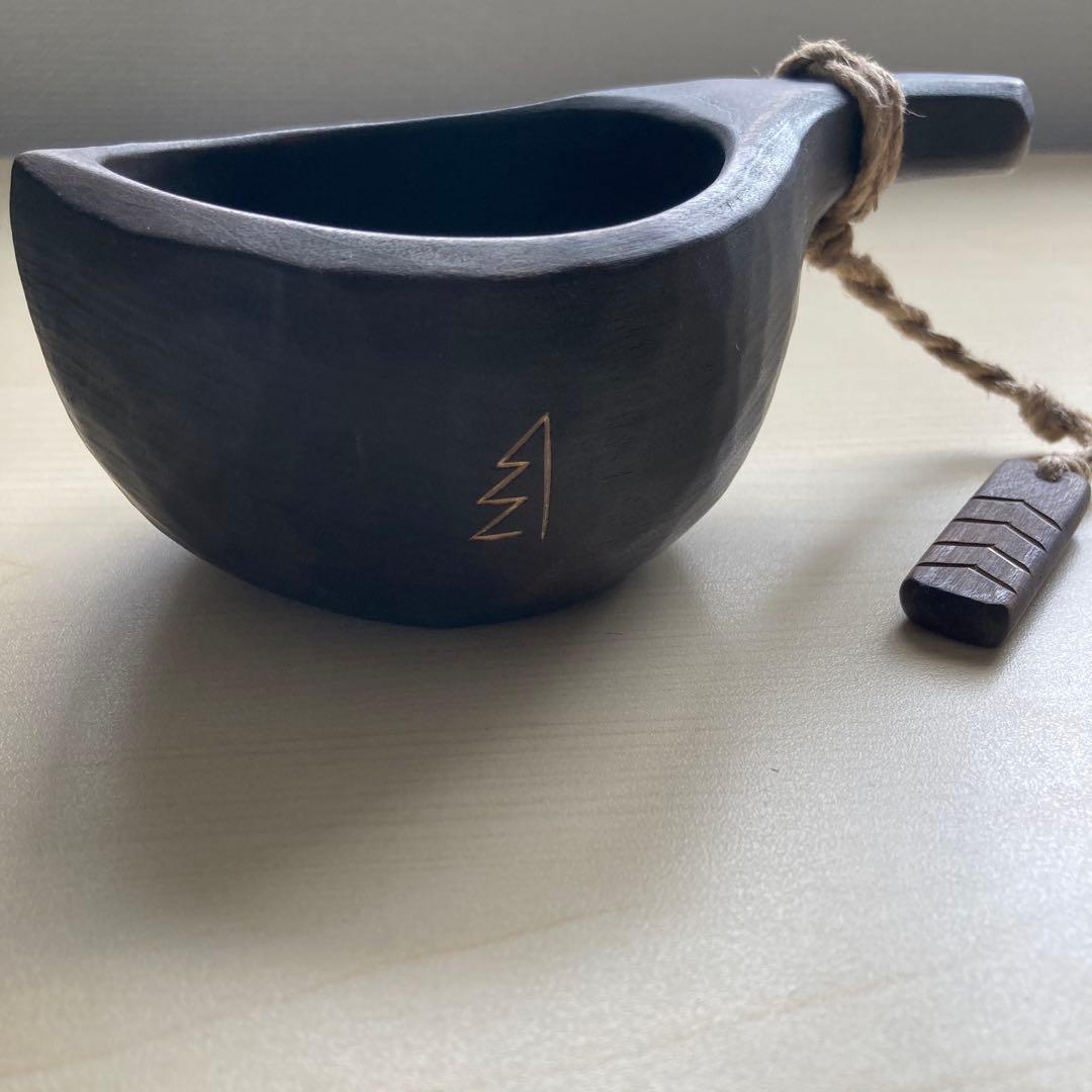 【新品】ソウルオブシベリア #1 ブラックペンダント　No.1812 ククサ