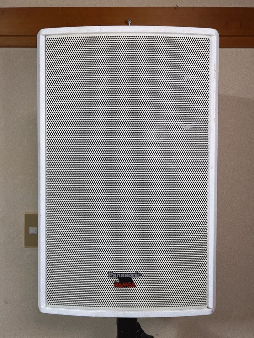 パナソニック RAMSA コンパクトスピーカー WS-M200-W スタンド付き