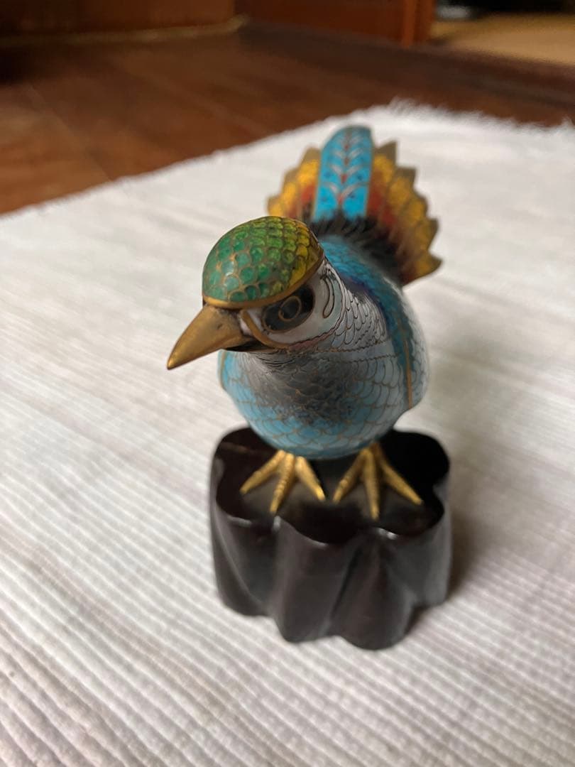 タイ民芸品 鳥置物