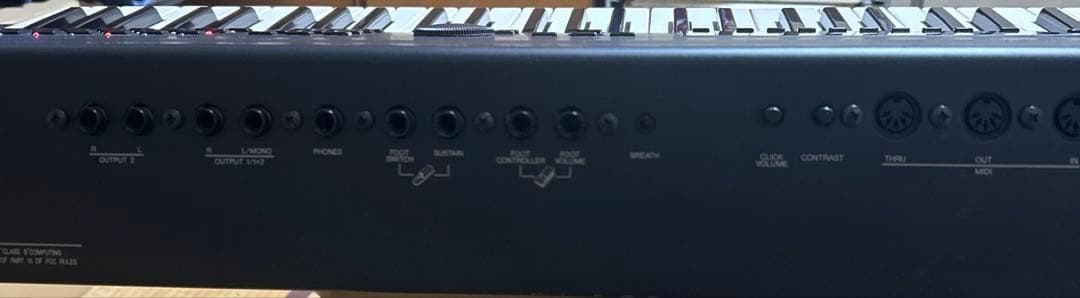 YAMAHA SY77 USBフロッピーエミュレータ換装済