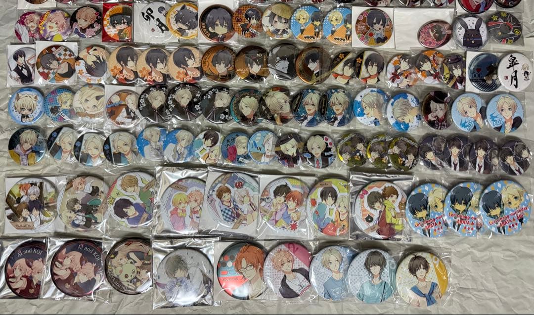 【画像1〜3枚】ツキウタ ツキプロ 始 春 新 葵 海 陽 夜 隼 他 缶バッジ