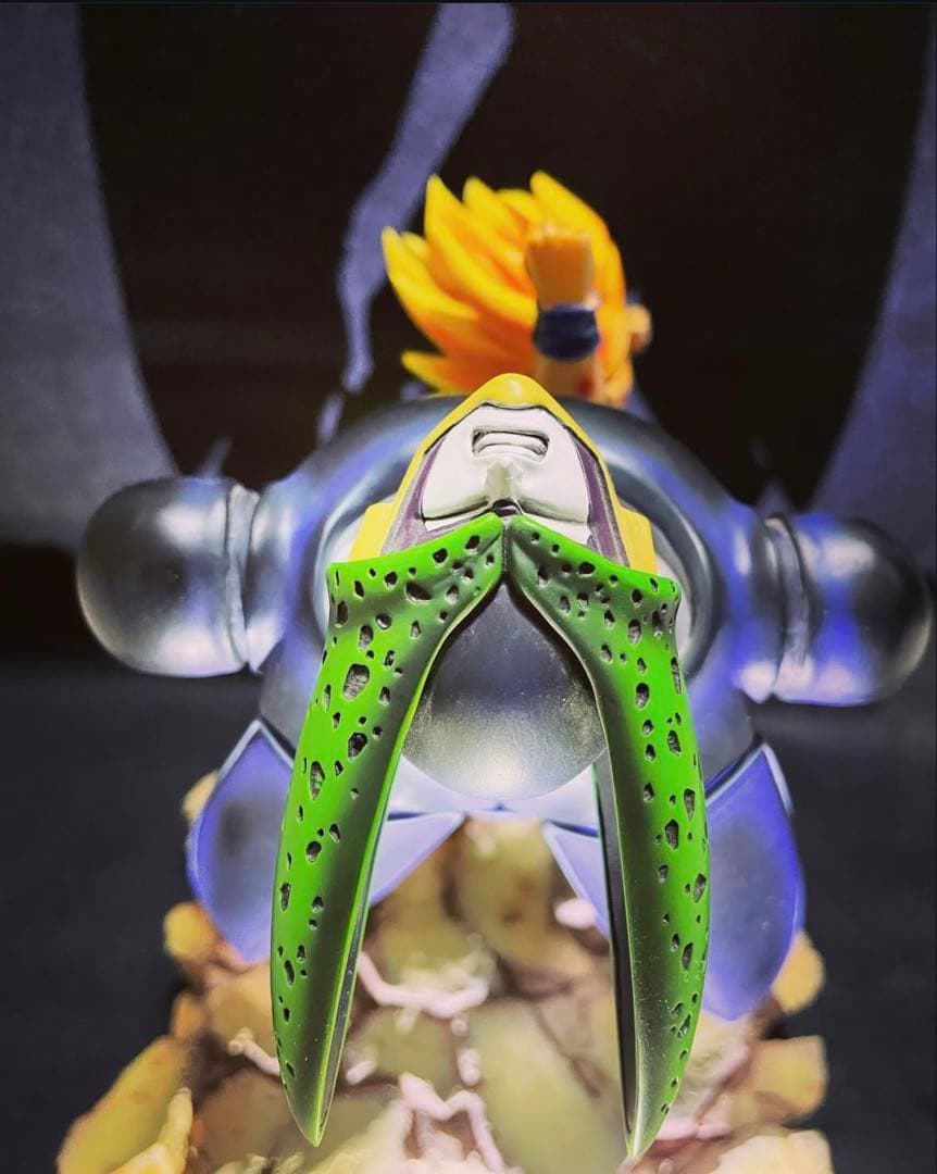 ドラゴンボール　フィギュア　VHK 悟飯VSセル　1/4ガレージキット