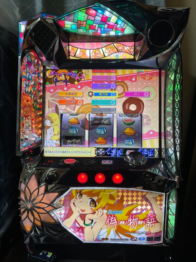 も*も様 サミー　パチスロ　A-SLOT 偽物語　(訳あり品)