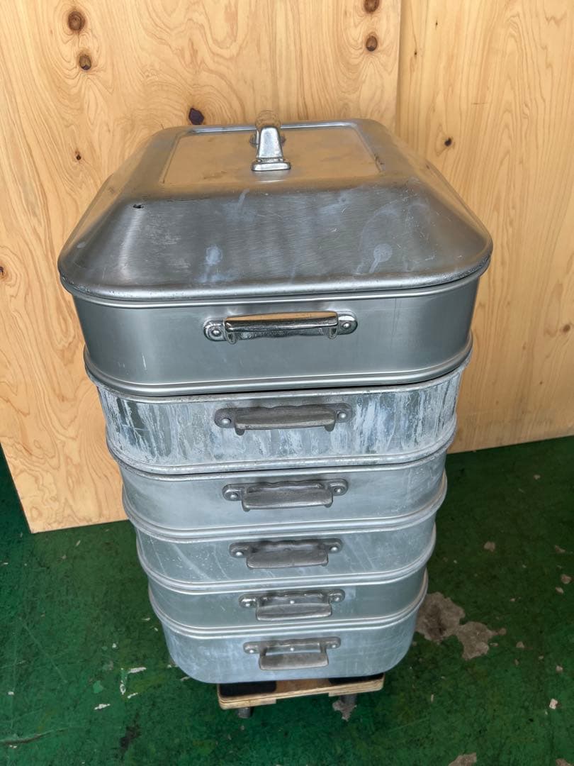 アルミ6段蒸し器