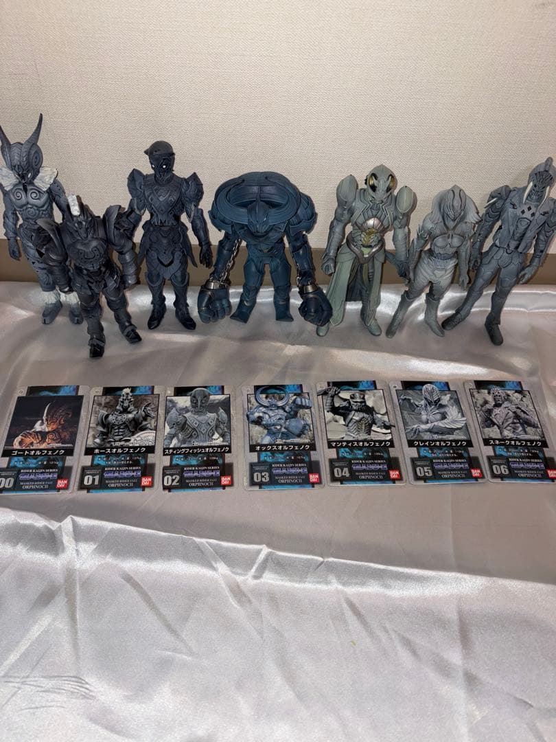 仮面ライダー555 怪人シリーズ オルフェノク7体セット