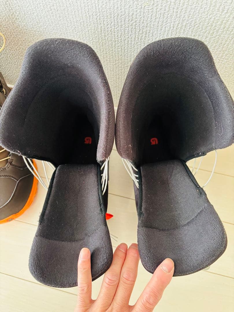 Burton MOTO アジアンフィットスノーボードブーツ ブラウン28cm