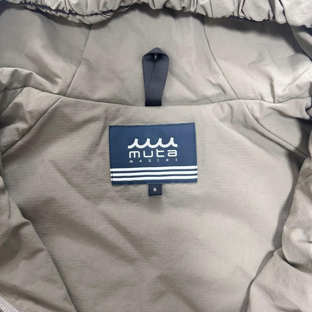美品 L muta MARINE ムータマリン ジャケット フード ブルゾン