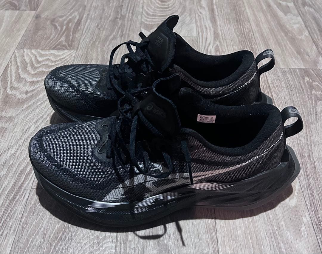 ASICS SUPERBLAST 2 27.5cm ブラック/ホワイト