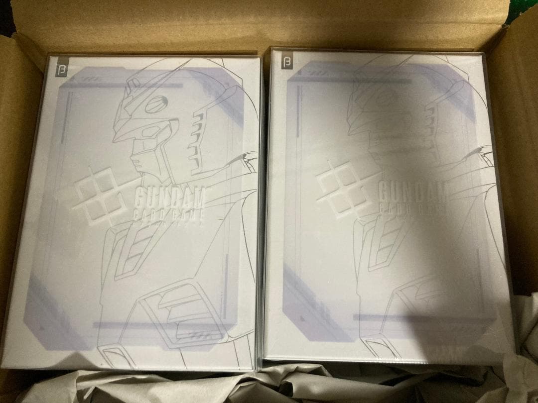 未開封 ガンダムカードゲーム リミテッドbox β版 2箱