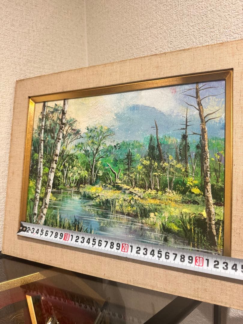 田河 勇造　風景 奥日光　匀河