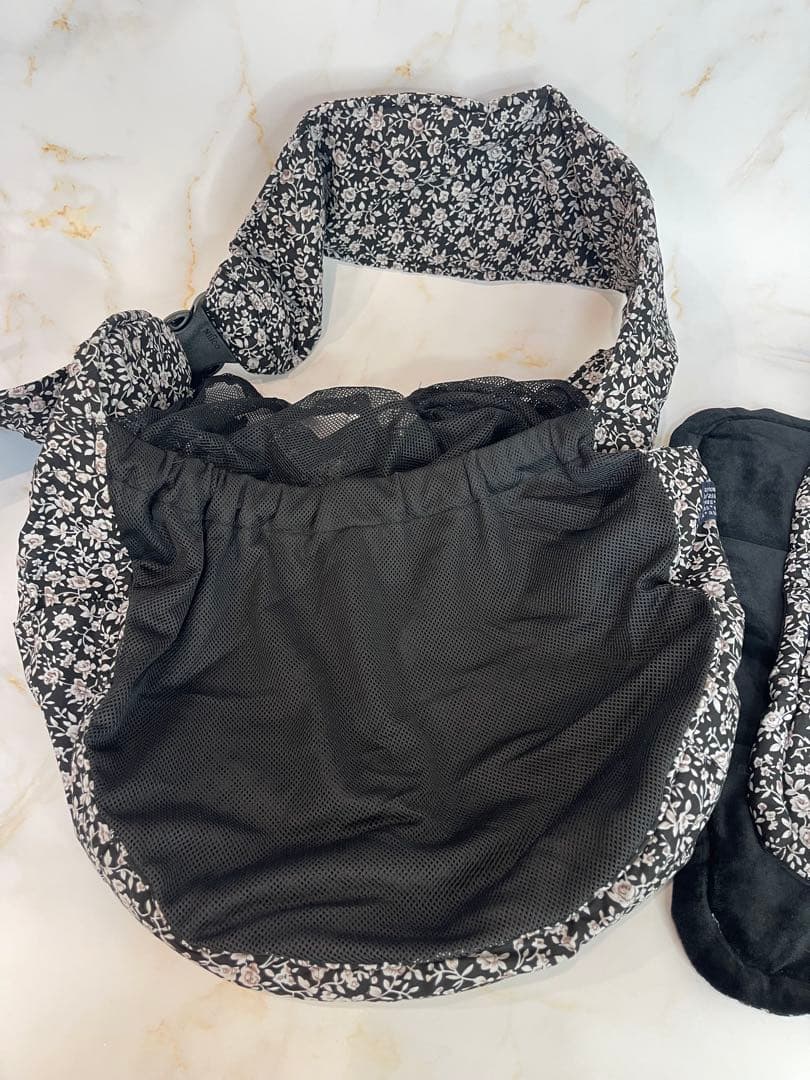 【新品】as know as de wan★小花柄シャーリングスリング M