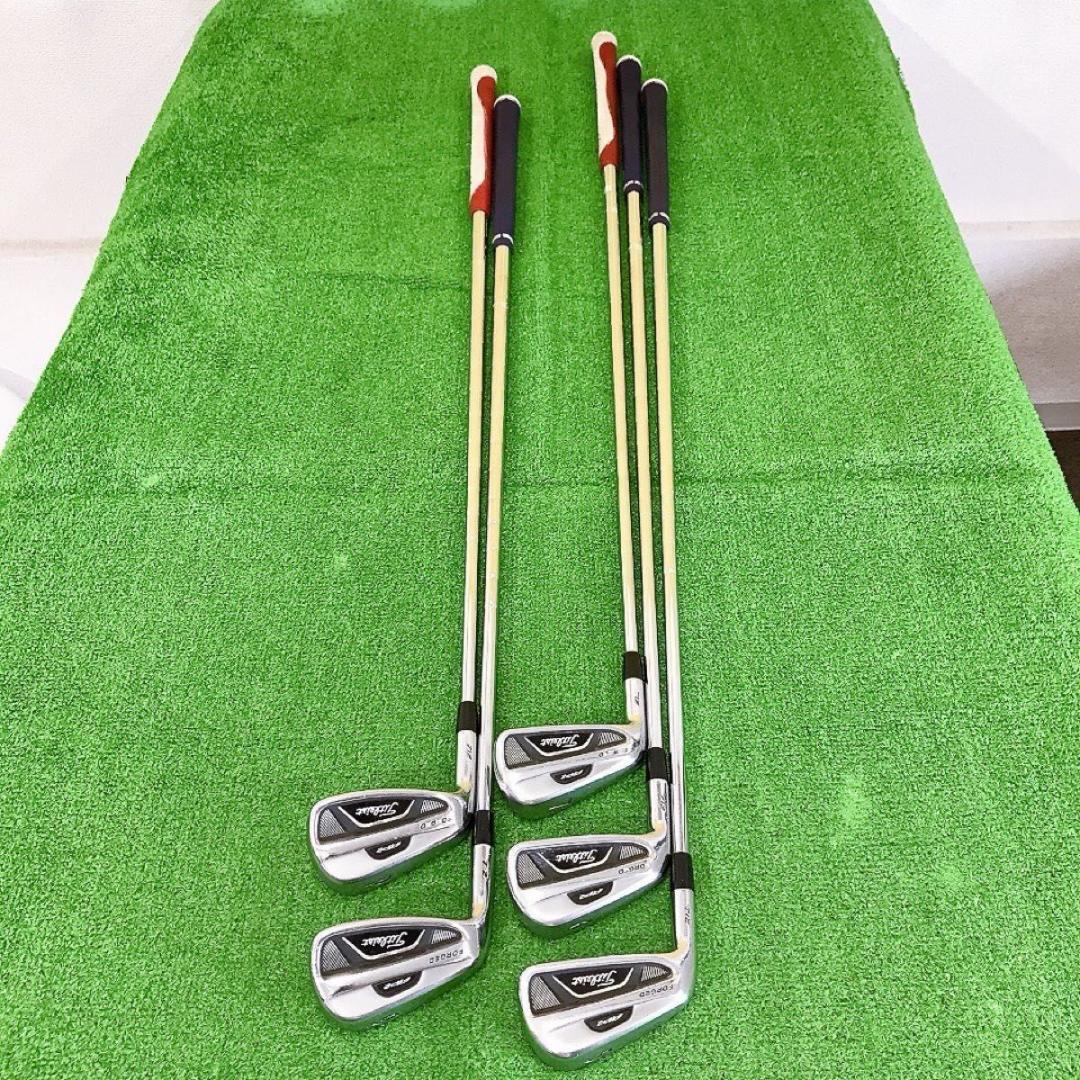 ソ13★レフティ タイトリスト AP2 712 FORGED 5本アイアンセット