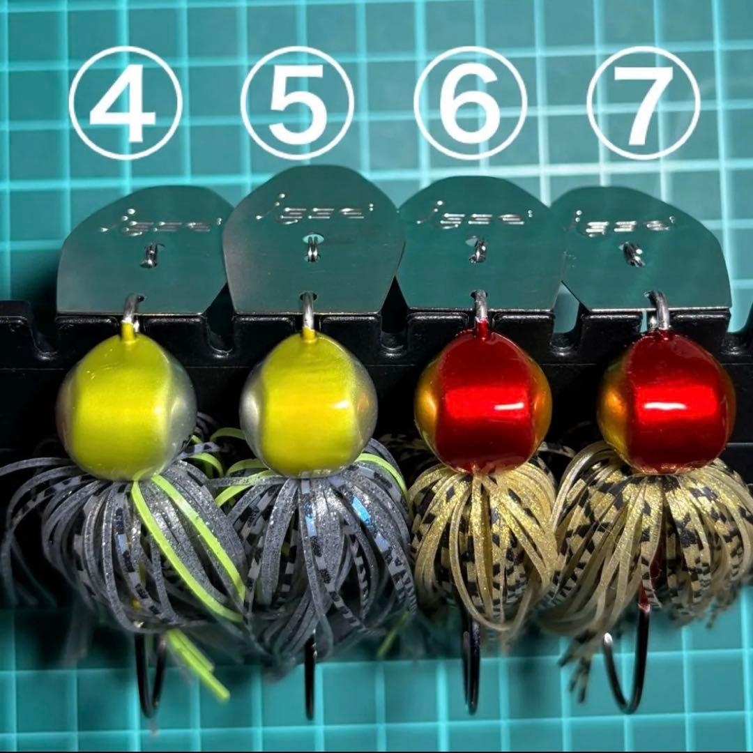 未使用　issei / イッセイ　AKチャター 21g 7個 & boxセット