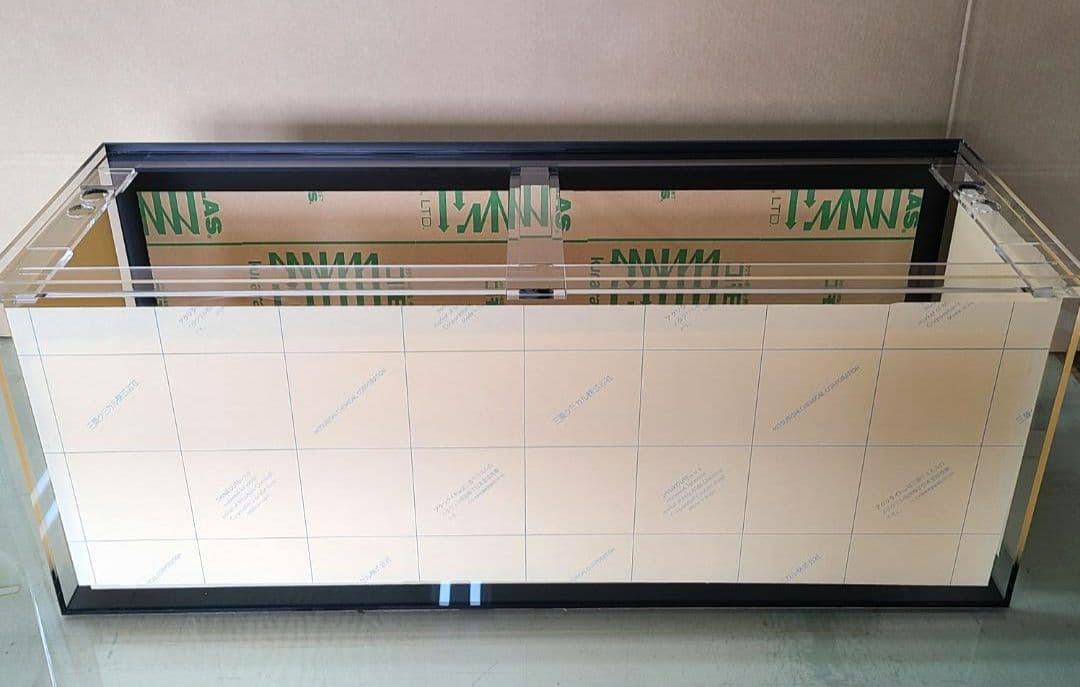 アクリル水槽　900×300×360　マット仕様（塩ビ蓋付き）