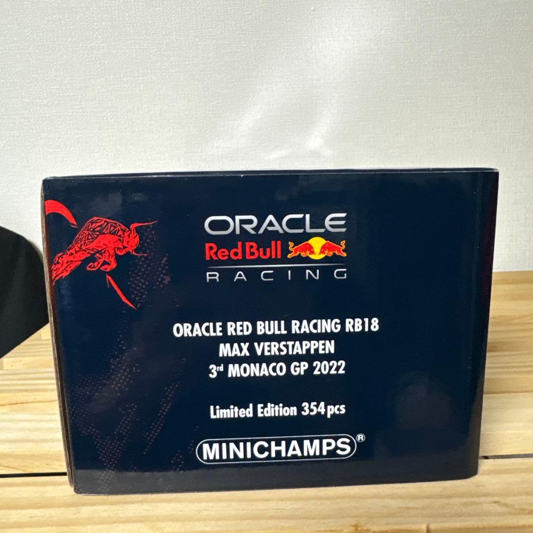 ミニチャンプス 1/18 レッドブル RB18 モナコ 2022 3位