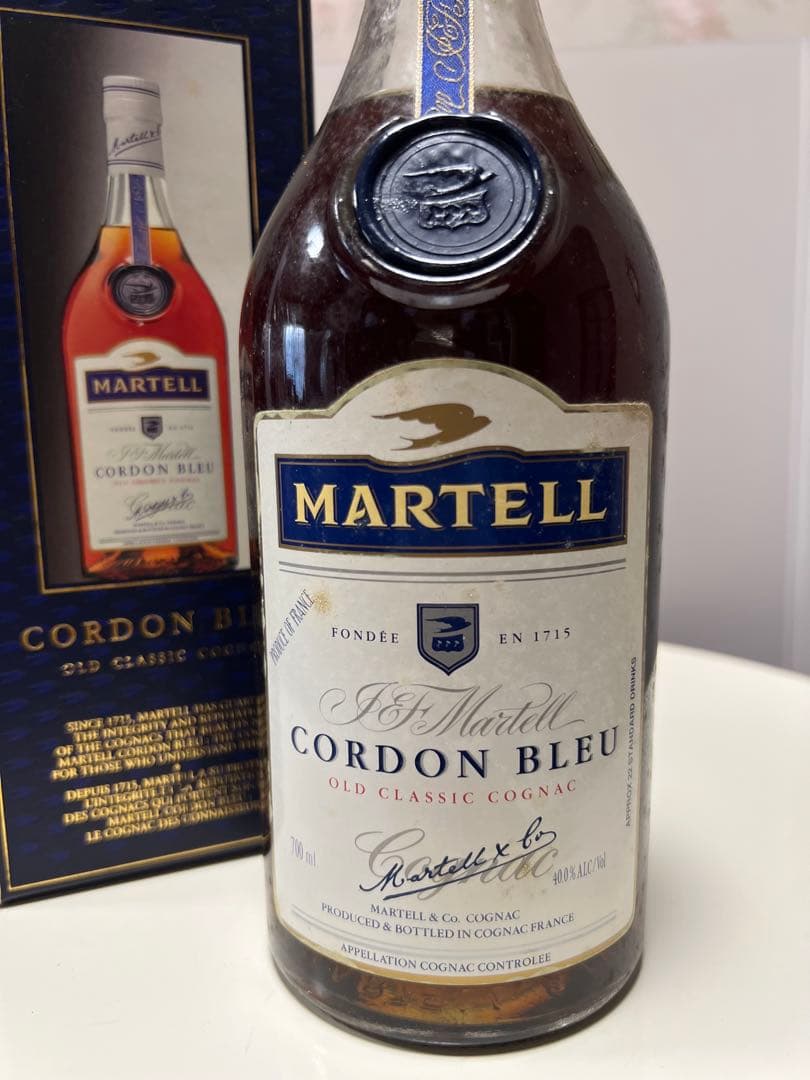 MARTELL CORDON BLEU 700ml 40%未開栓old 古酒