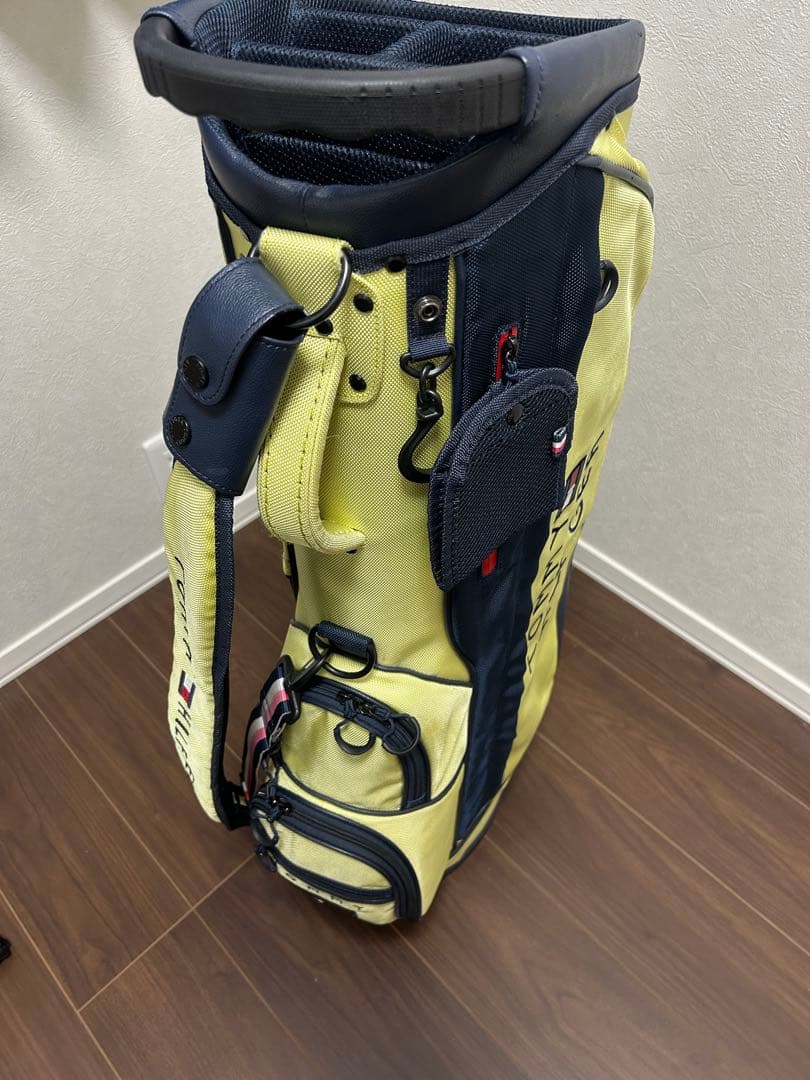   キャディバッグ イエロー/ネイビー