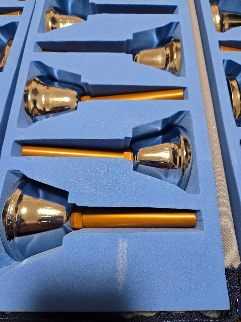 全音ミュージックベル・シルバー27音セットソフトケース付き