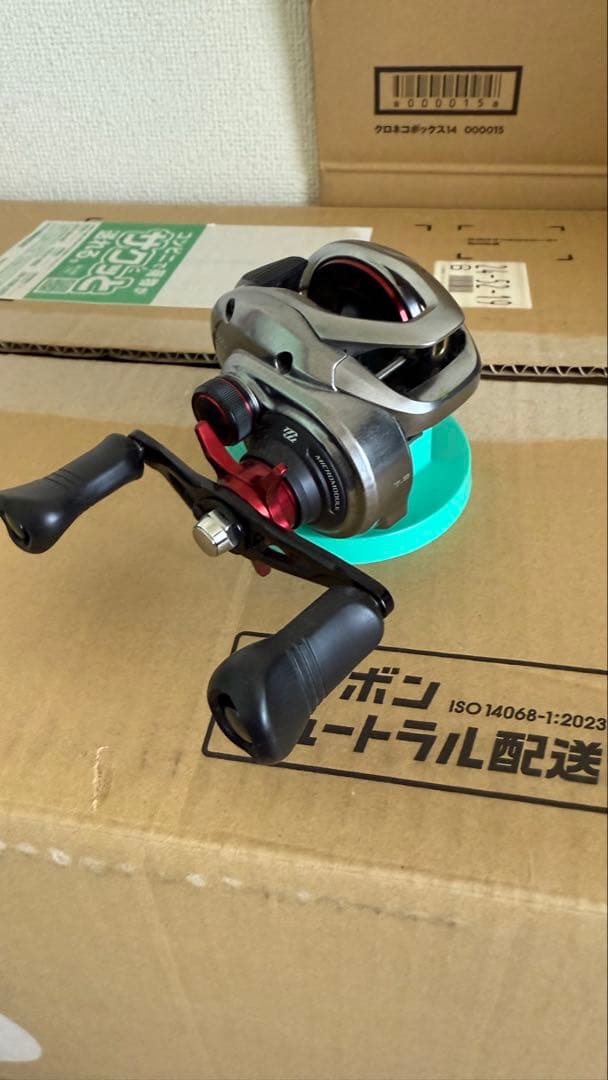 300XG ベイトリールセット スコーピオン MD 箱あり サイン入り