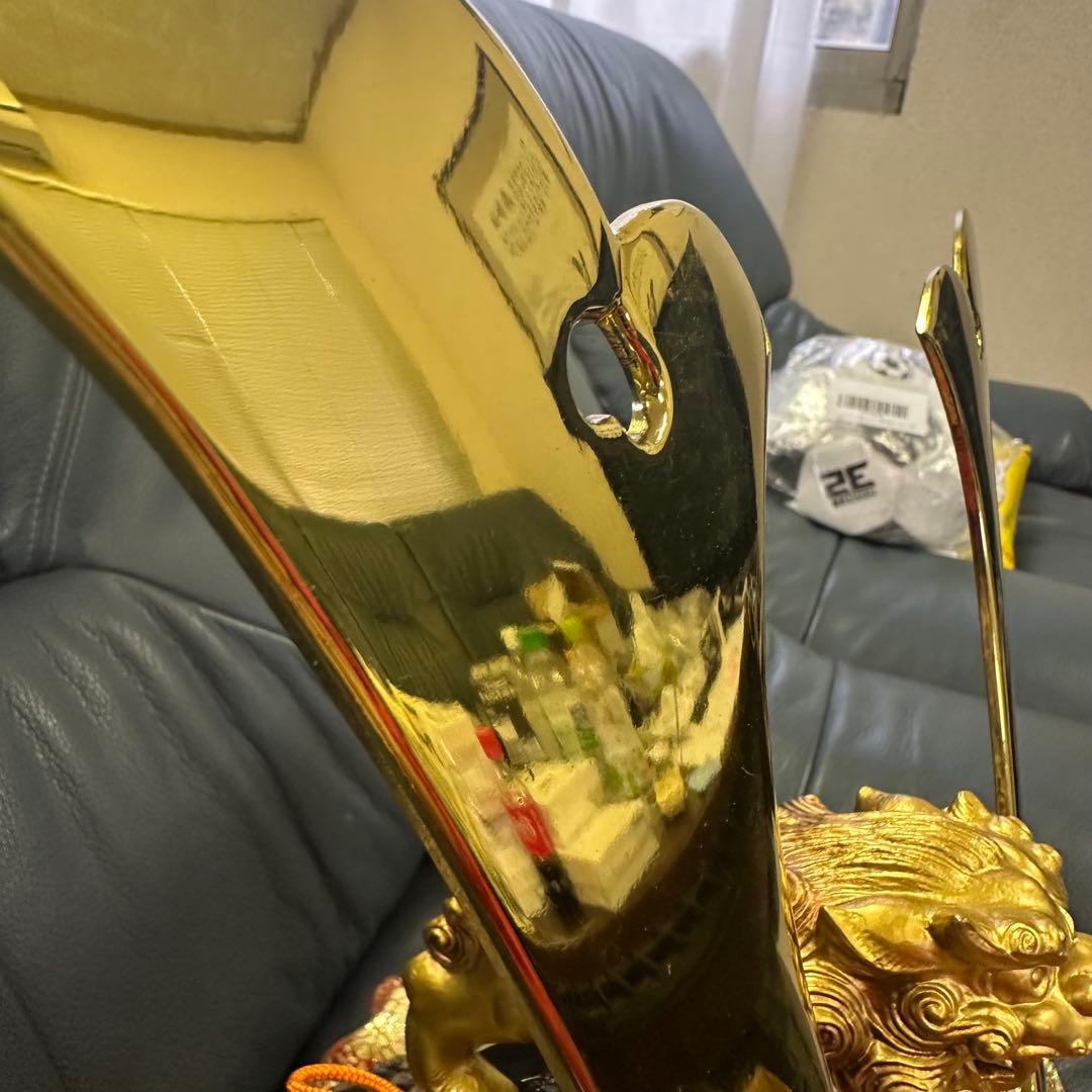 高岡鋳物　瑞穂　源義経公兜　兜　かぶと