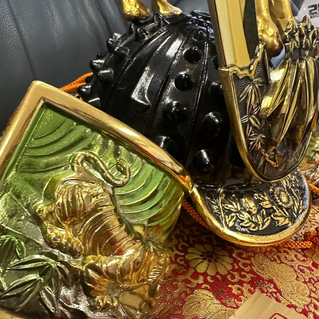 高岡鋳物　瑞穂　源義経公兜　兜　かぶと