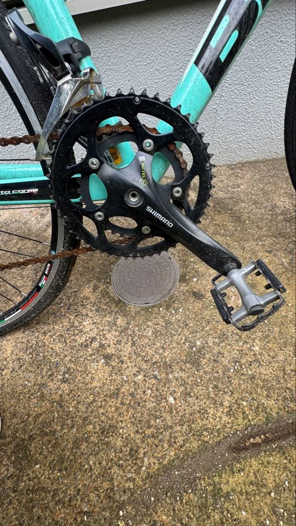 【8/8までお値引】Bianchi VIA NIRONE 7 チェレステカラー