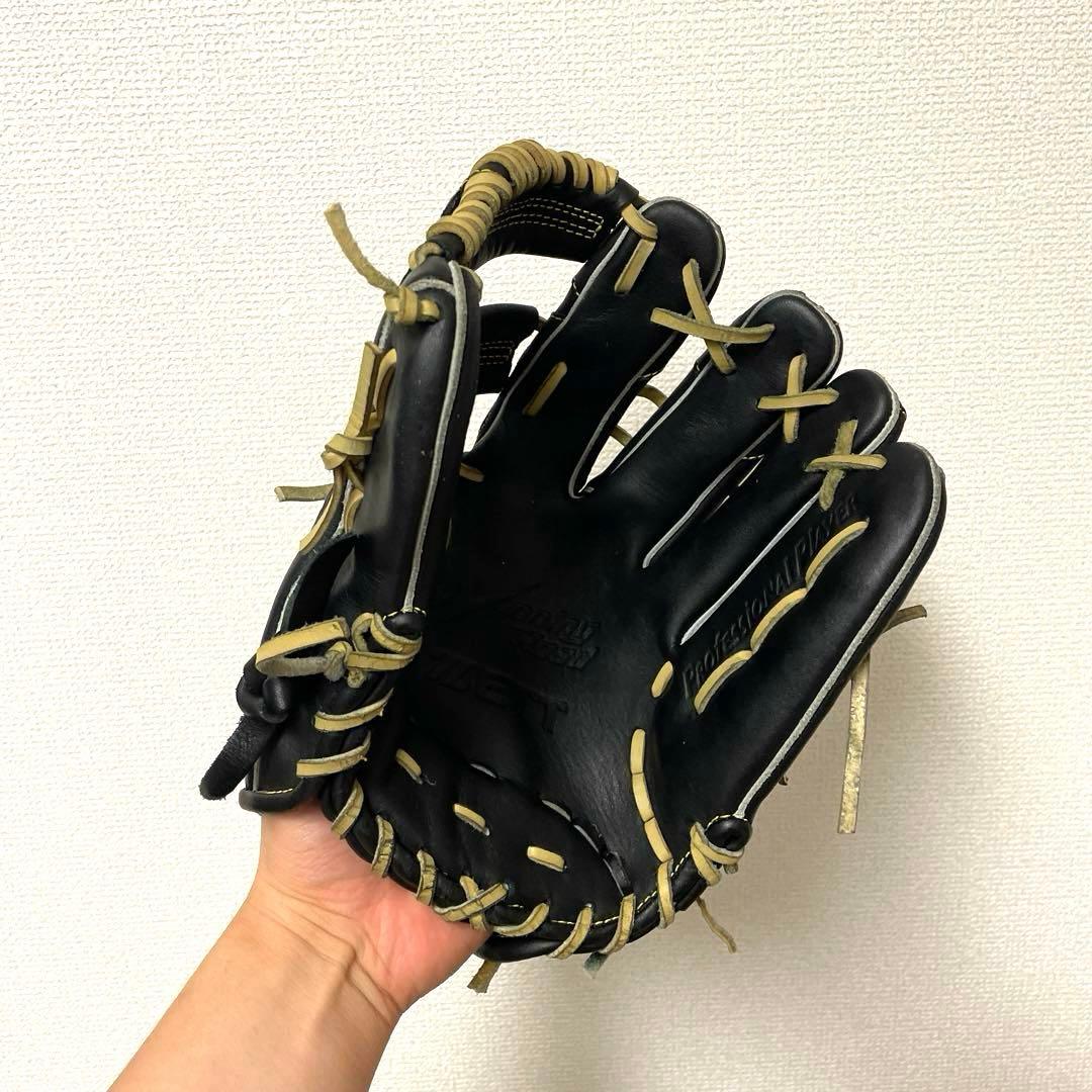 387 ZETT 型抜群 即戦力 軟式 内野手用グローブ