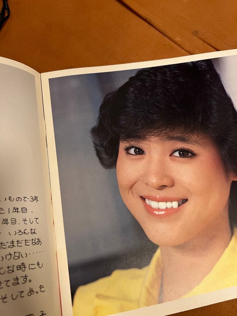 松田聖子　コンサート　ライブ　グッズ　パンフレット　1983 SEIKO