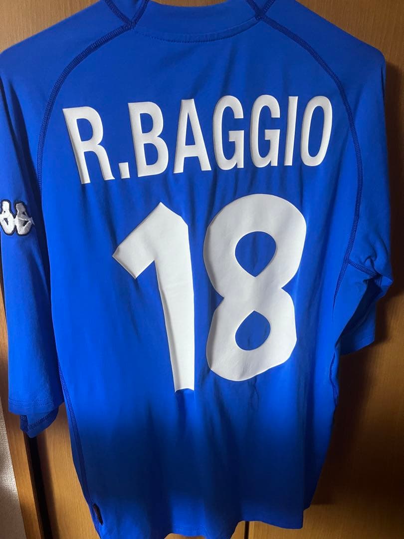 希少00年イタリア代表ミレニアムイタリア聖年記念試合ユニフォーム　バッジョ#18