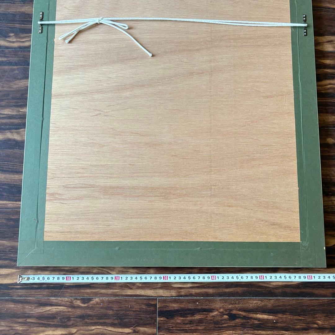 オウ・チュウ・ジェン)幸福のマリア 額装 裸婦 ヌード 美人画 リトグラフ J