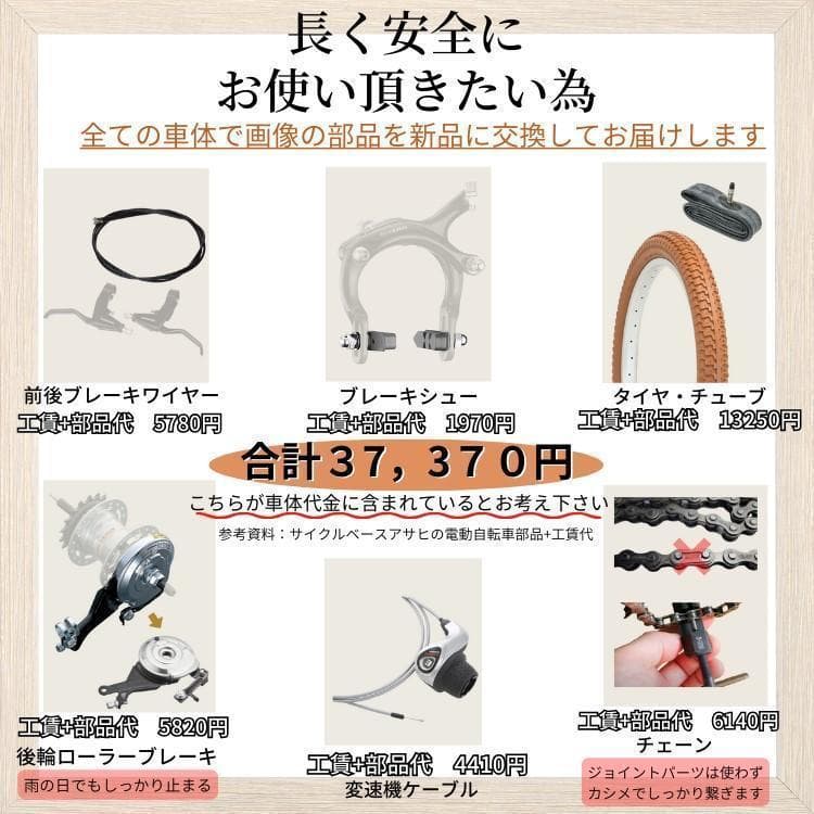 【全国送料無料】新品部品 子供乗せ対応 13Ah　ビッケ　B003　電動自転車