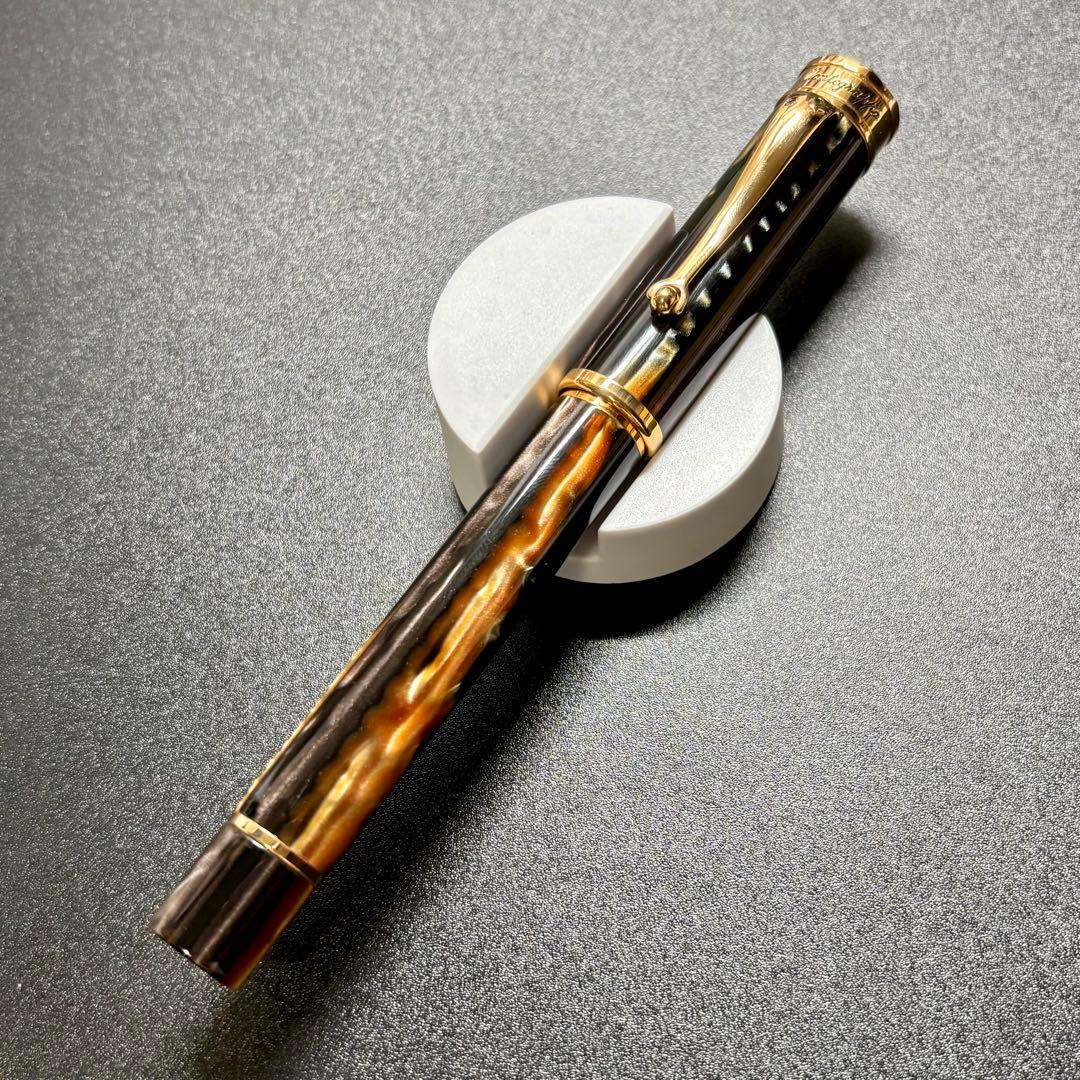 モンテグラッパ ドゥカーレ ブラウンエンペラーダ/ローズゴールド 万年筆