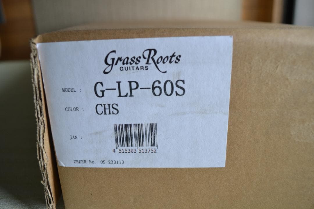 新品　GrassRoots（グラスルーツ）G-LP-60S CHS エレキギター